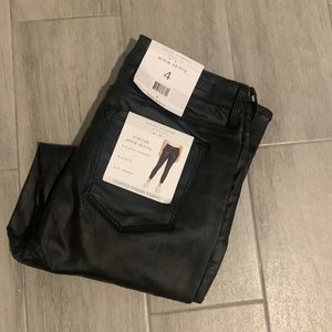 Faux Leather Leggings (Size 2)